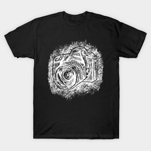 Camera T-Shirt by helintonandruw